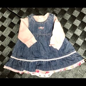 The Children’s Place 3 piece girls 3-6m dress